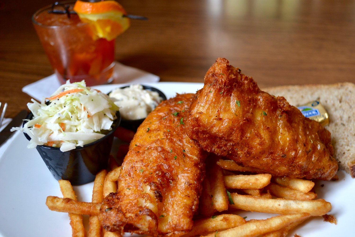 Fried Cod Basket